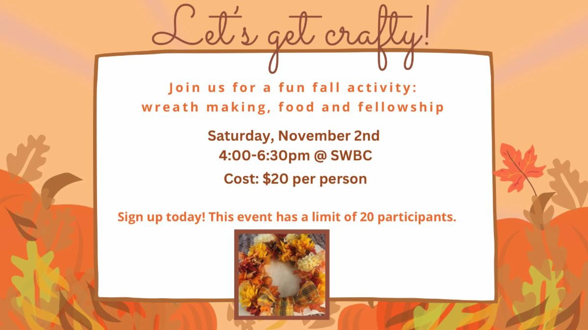 Women's Ministry - Let's Get Crafty