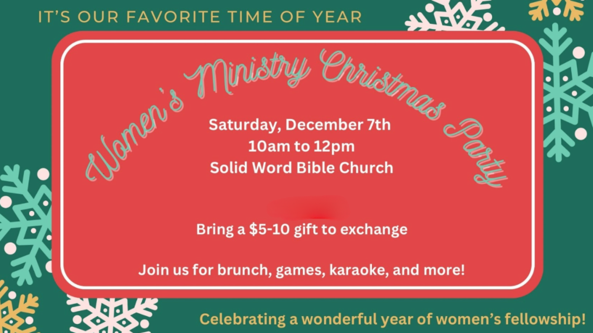 Women's Ministry Christmas Party